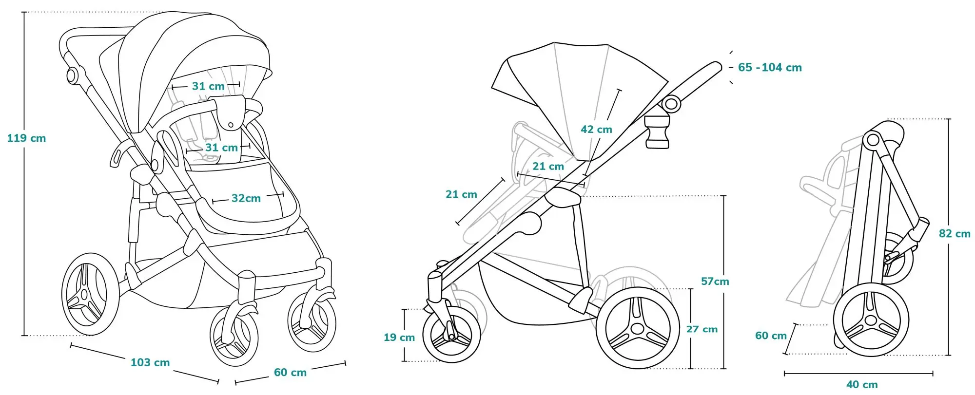 Коляска модульная 2в1 Lionelo Mari Tour (Grey Stone)