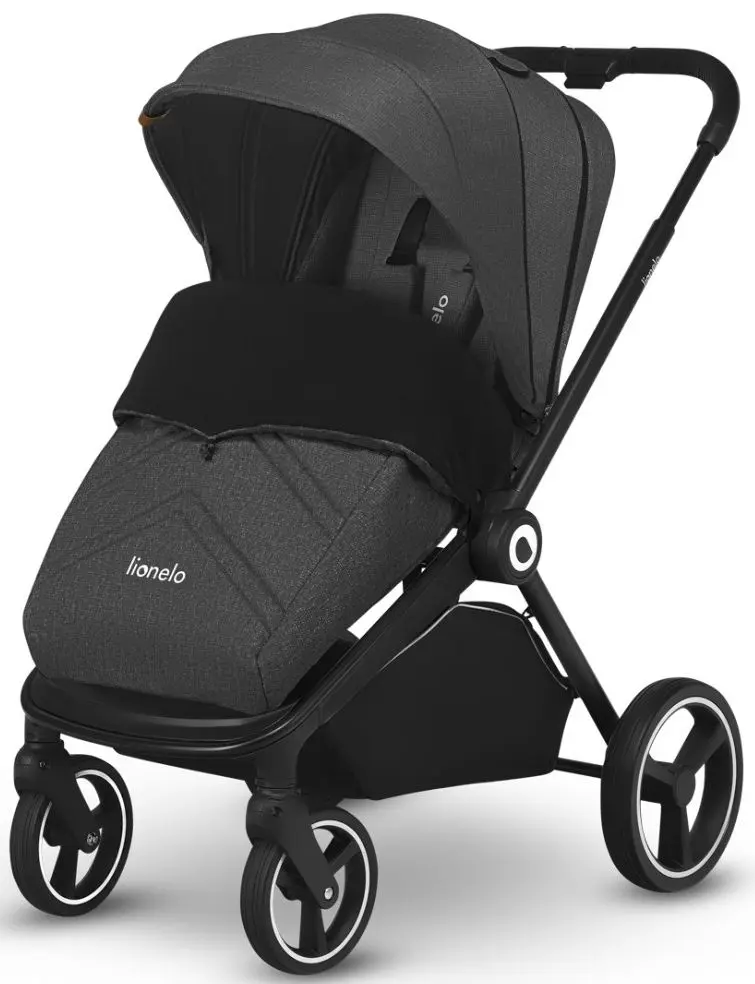 Коляска модульная 2в1 Lionelo Mika (Grey Graphite)