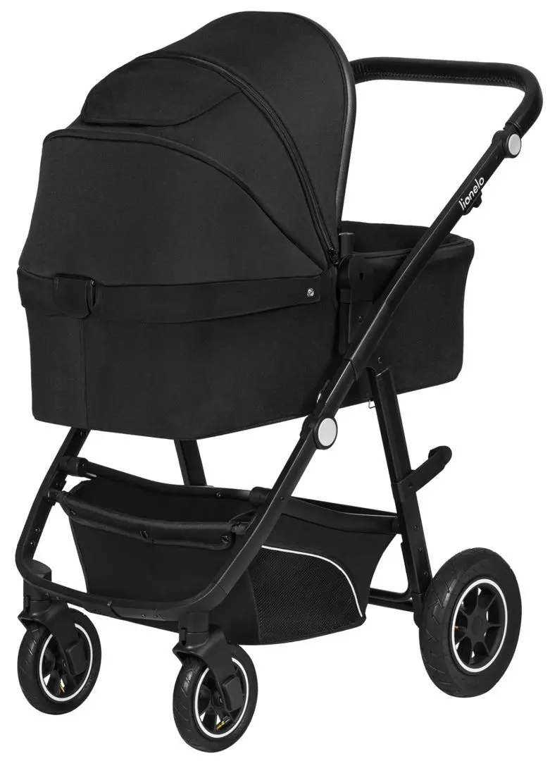 Carucior modular 3in1 Lionelo Bianka (Black Onyx)