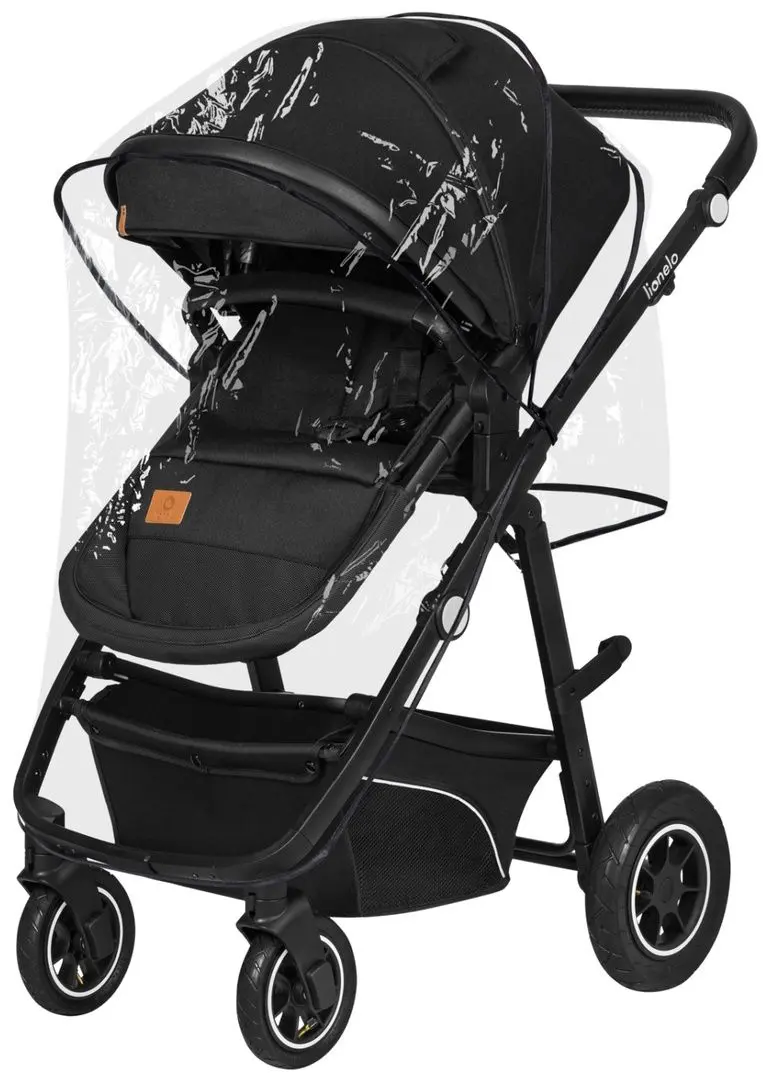 Carucior modular 3in1 Lionelo Bianka (Black Onyx)