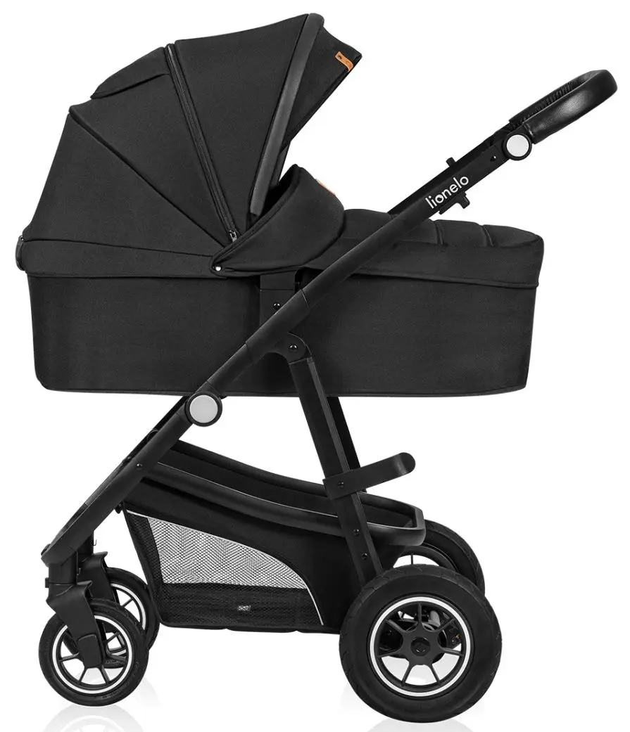 Carucior modular 3in1 Lionelo Bianka (Black Onyx)