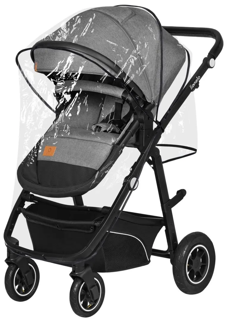 Carucior modular 3in1 Lionelo Bianka (Grey Stone)