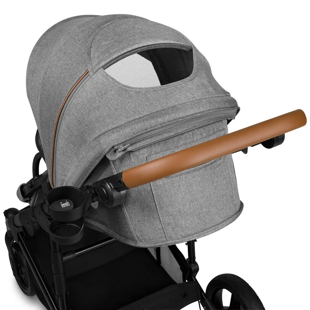 Carucior modular 3in1 Lionelo Mari Tour (Grey Stone) - 11