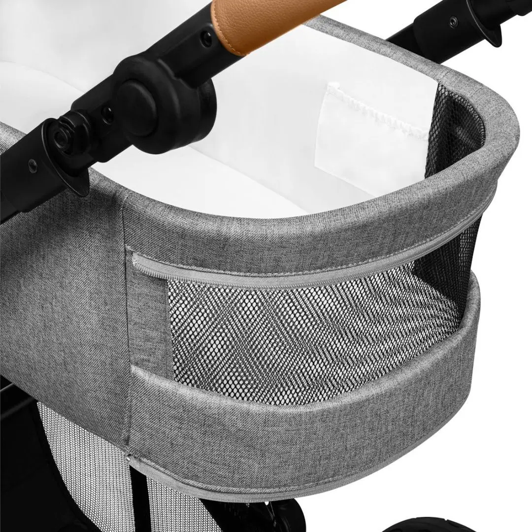 Carucior modular 3in1 Lionelo Mari Tour (Grey Stone) - 6
