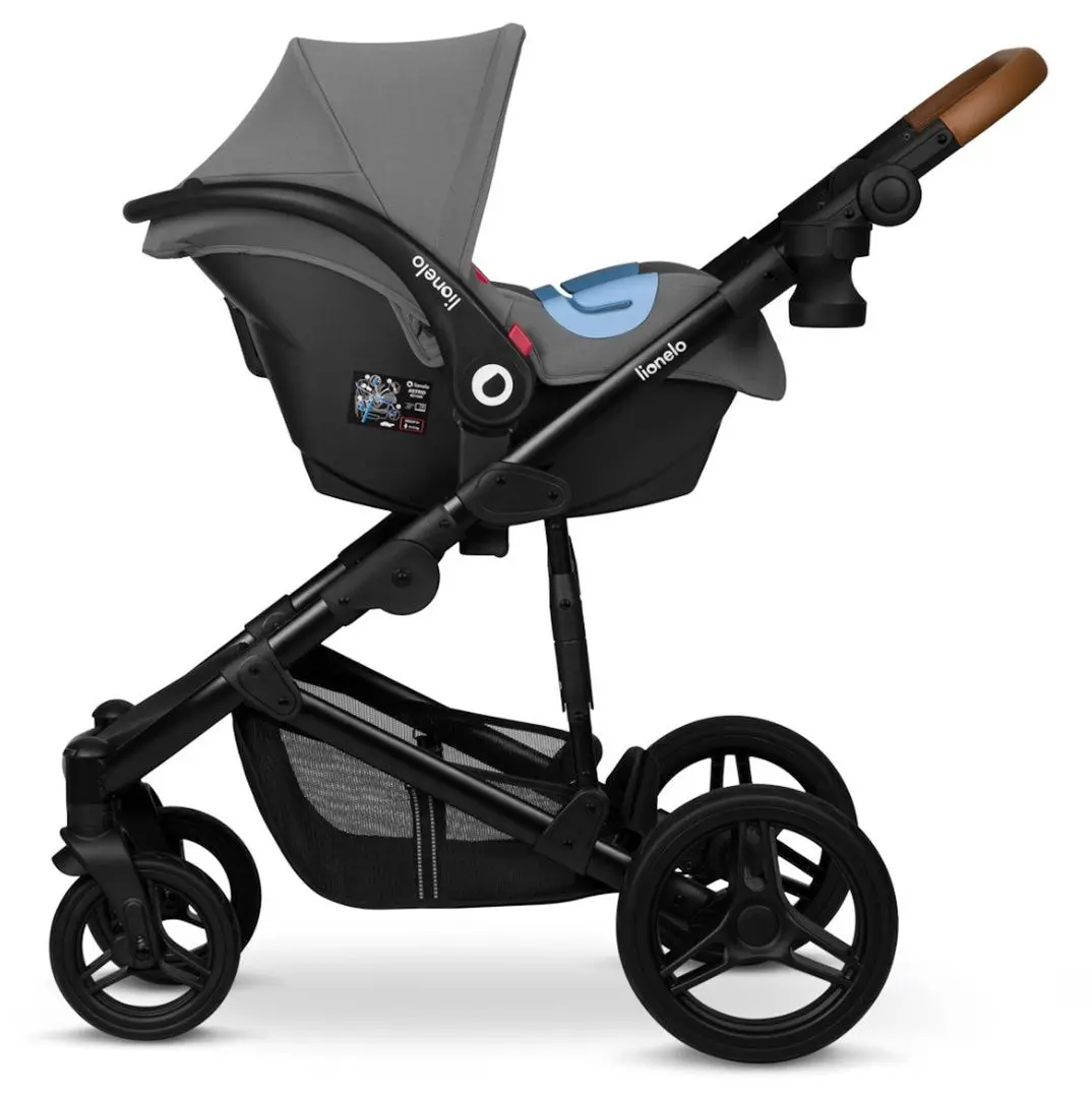 Carucior modular 3in1 Lionelo Mari Tour (Grey Stone) - 20