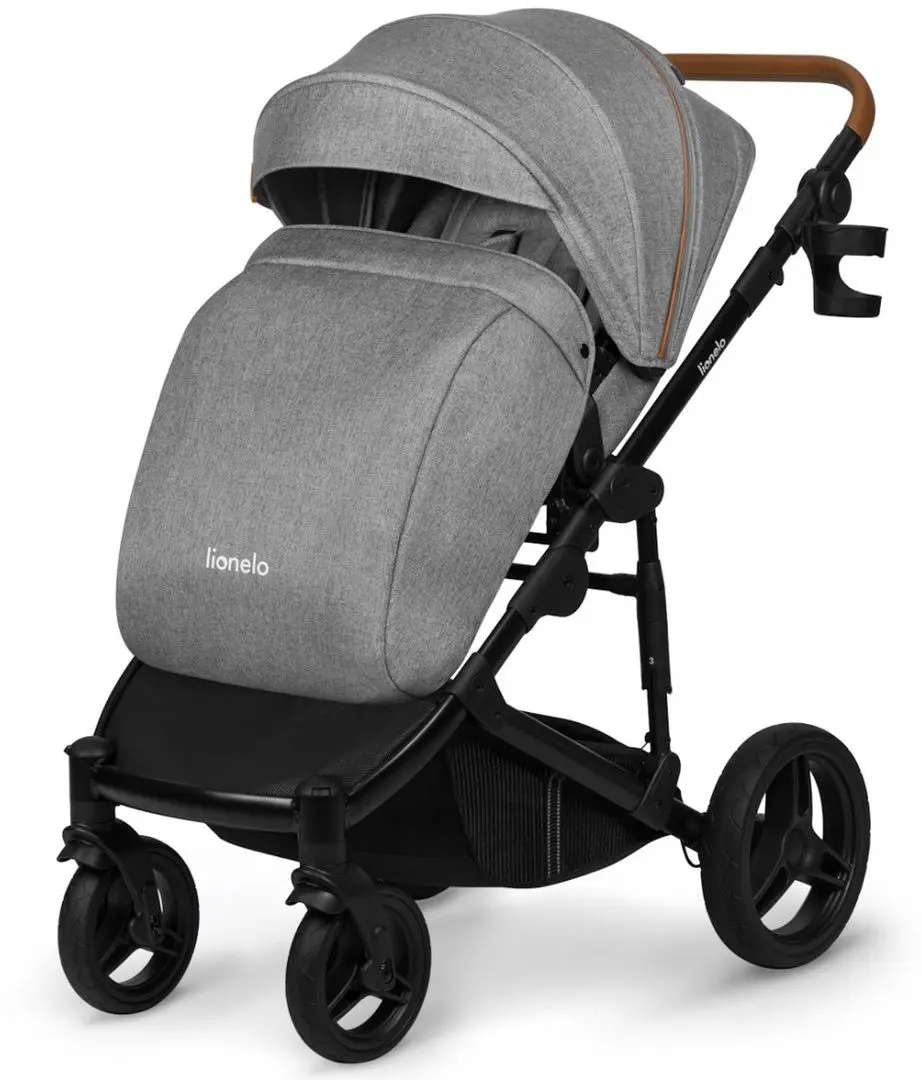 Carucior modular 3in1 Lionelo Mari Tour (Grey Stone) - 17