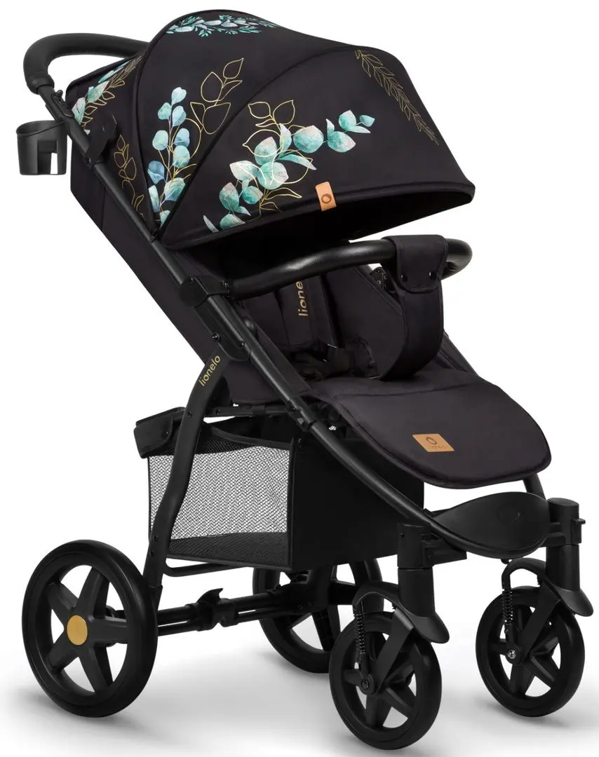Carucior de plimbare Lionelo Annet Plus Golden Moments (Black)