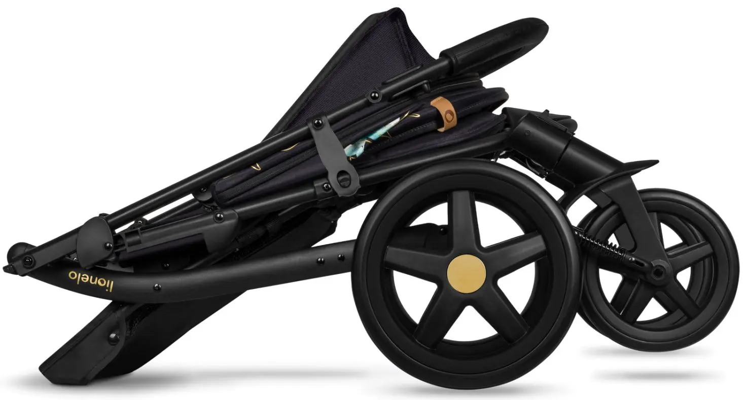 Carucior de plimbare Lionelo Annet Plus Golden Moments (Black)