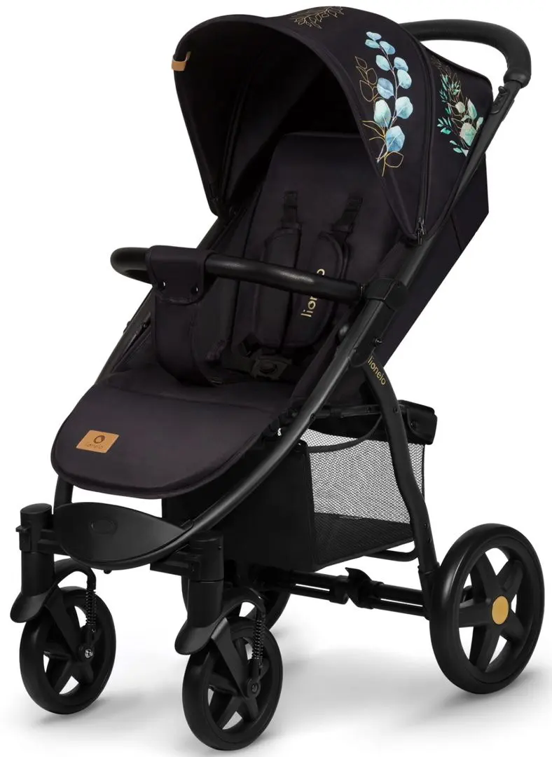 Carucior de plimbare Lionelo Annet Plus Golden Moments (Black)