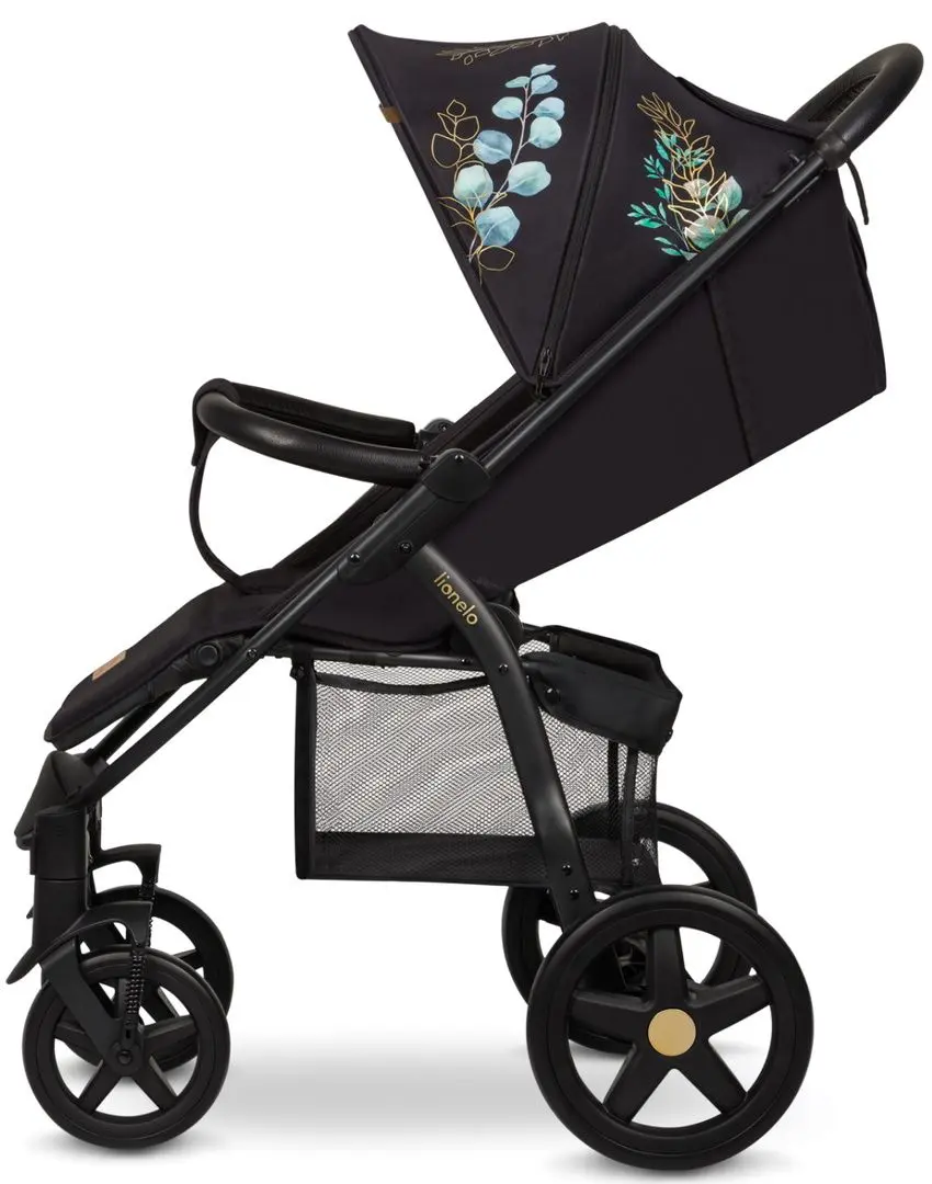 Carucior de plimbare Lionelo Annet Plus Golden Moments (Black)