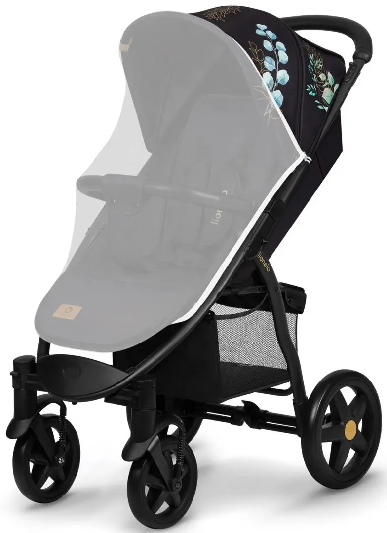 Carucior de plimbare Lionelo Annet Plus Golden Moments (Black)