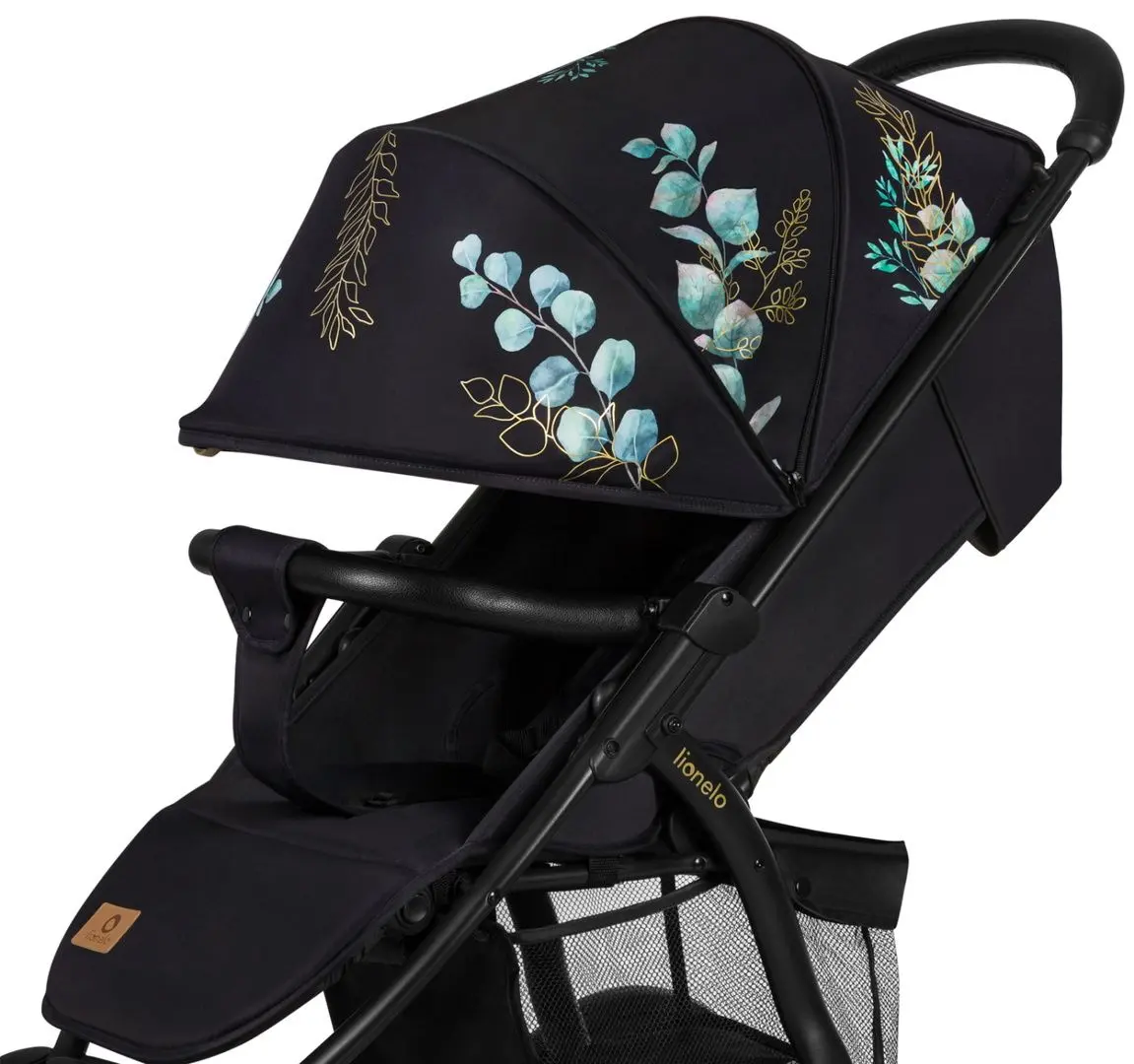 Carucior de plimbare Lionelo Annet Plus Golden Moments (Black)