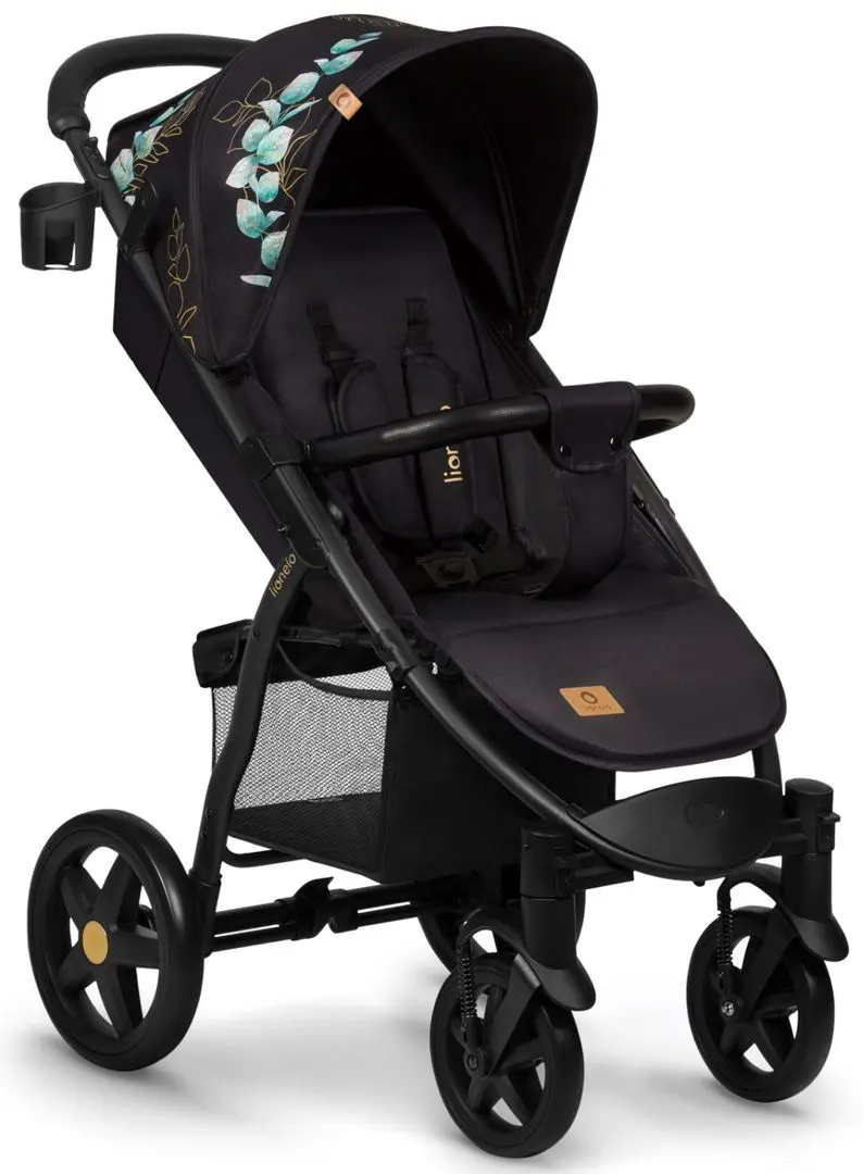 Carucior de plimbare Lionelo Annet Plus Golden Moments (Black)