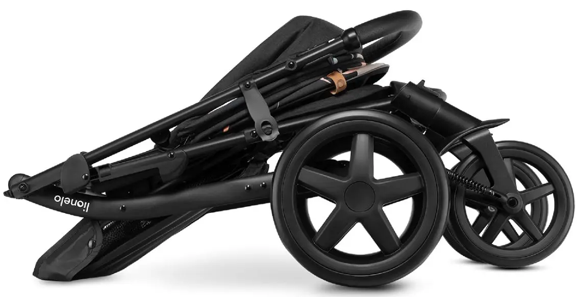 Carucior de plimbare Lionelo Annet Plus Lovin' (Black)