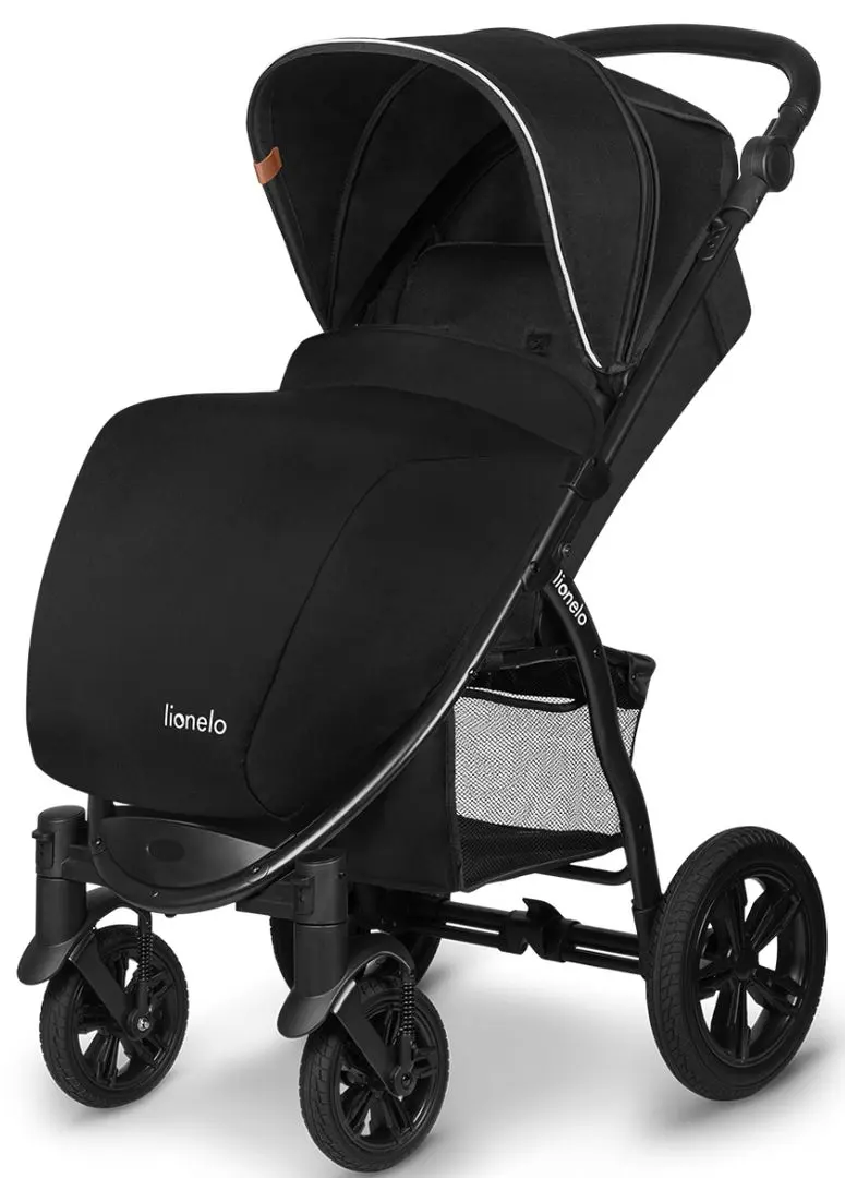 Коляска прогулочная Lionelo Annet Tour (Black Carbon)