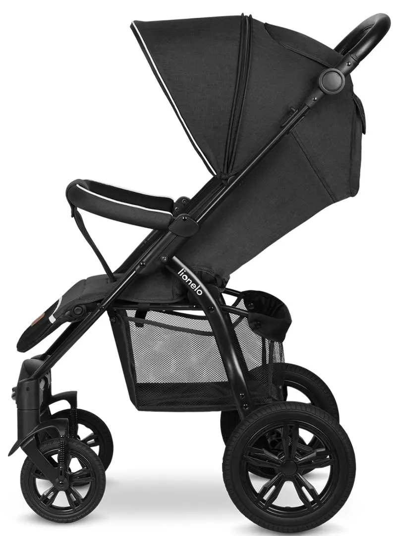 Коляска прогулочная Lionelo Annet Tour (Black Carbon)