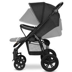 Коляска прогулочная Lionelo Annet Tour (Black Carbon) Thumb