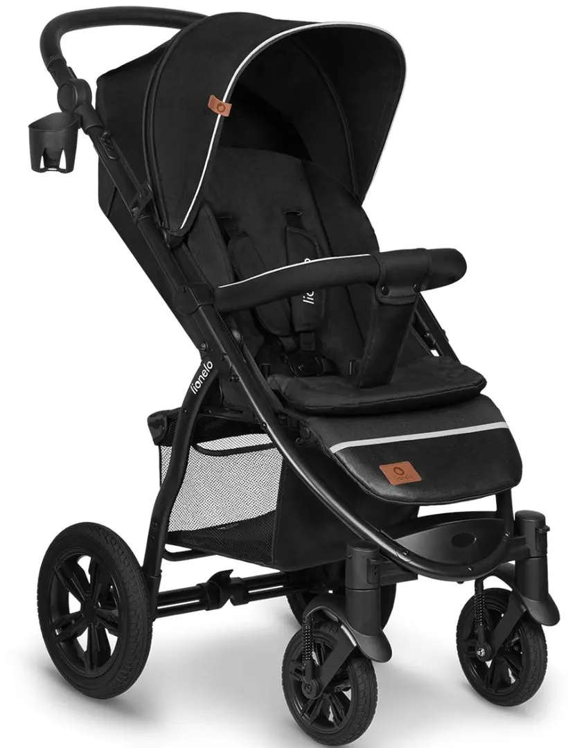 Коляска прогулочная Lionelo Annet Tour (Black Carbon)