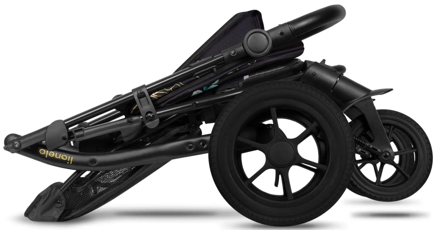 Carucior de plimbare Lionelo Annet Tour Golden Moments (Black)