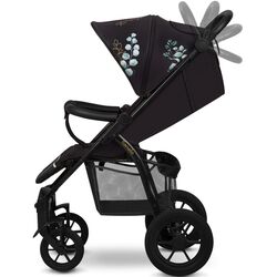 Carucior de plimbare Lionelo Annet Tour Golden Moments (Black) Thumb