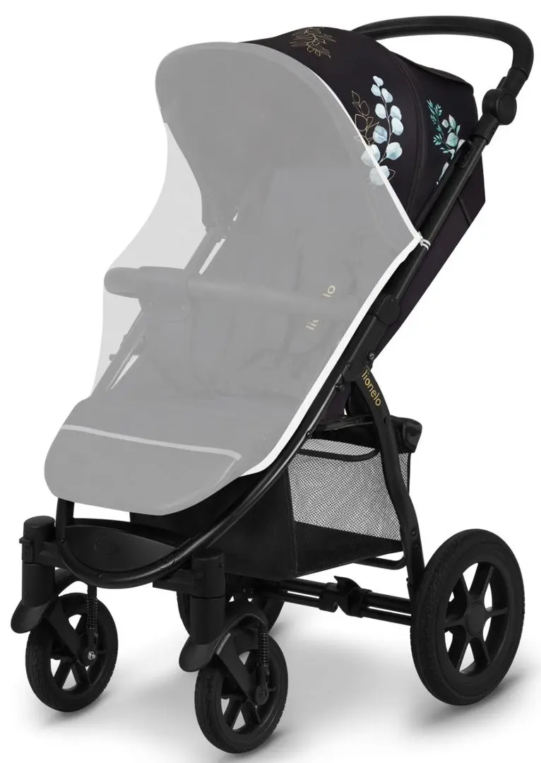 Carucior de plimbare Lionelo Annet Tour Golden Moments (Black)