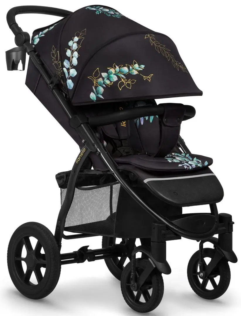 Carucior de plimbare Lionelo Annet Tour Golden Moments (Black)