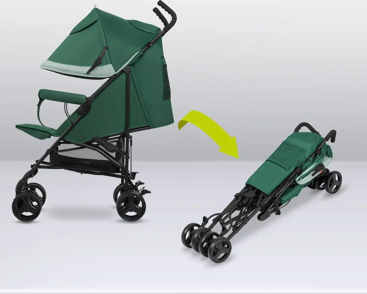 Carucior de plimbare Lionelo Elia (Green Forest)