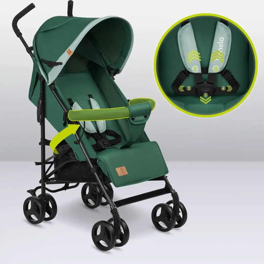 Carucior de plimbare Lionelo Elia (Green Forest)