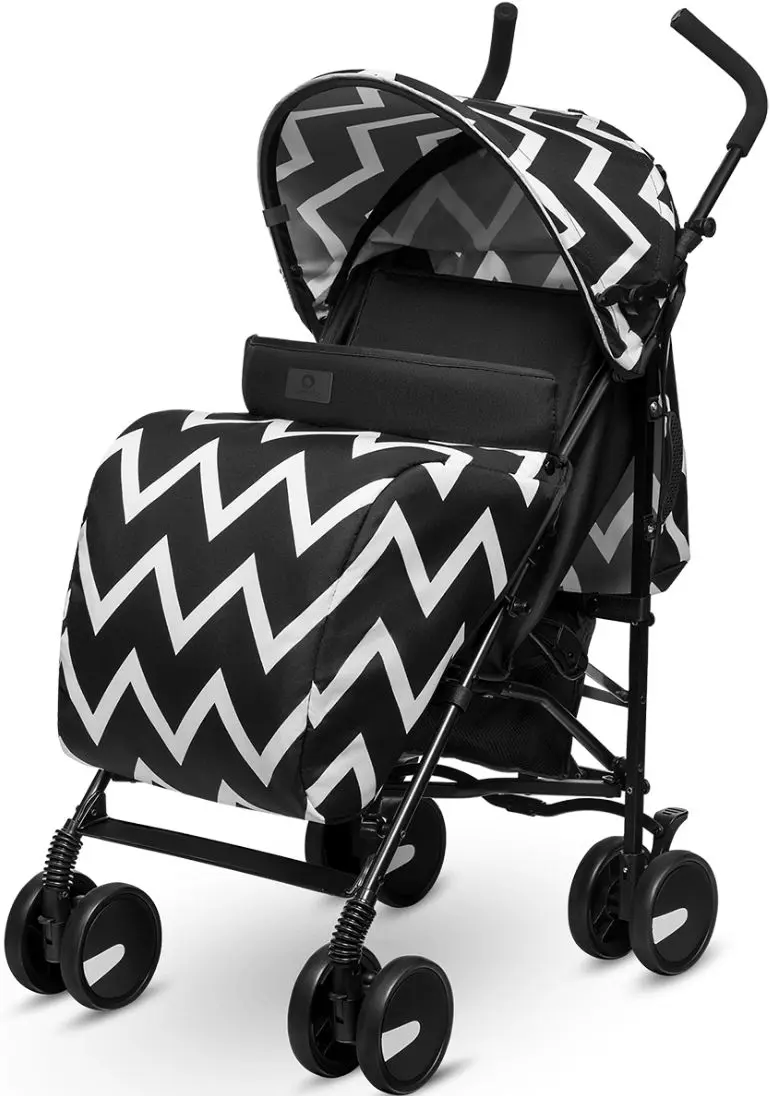 Carucior de plimbare Lionelo Elia Oslo (Black/White)