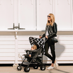 Carucior de plimbare Lionelo Elia Oslo (Black/White) Thumb