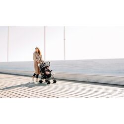 Carucior de plimbare Lionelo Elia Oslo (Black/White) Thumb