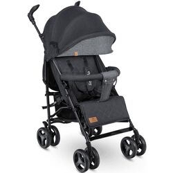 Коляска прогулочная Lionelo Irma (Black/Dark Grey)
