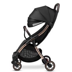Carucior de plimbare Lionelo Julie One (Black/Gold) Thumb