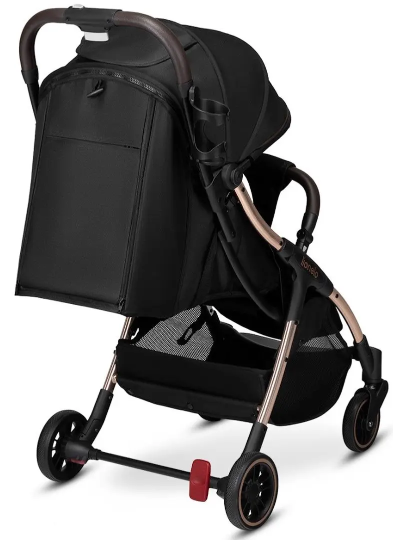 Carucior de plimbare Lionelo Julie One (Black/Gold)