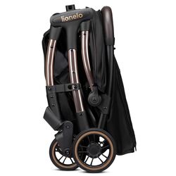 Carucior de plimbare Lionelo Julie One (Black/Gold) Thumb