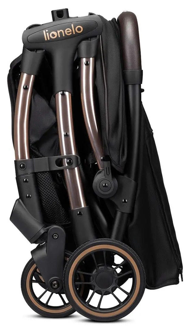 Carucior de plimbare Lionelo Julie One (Black/Gold)