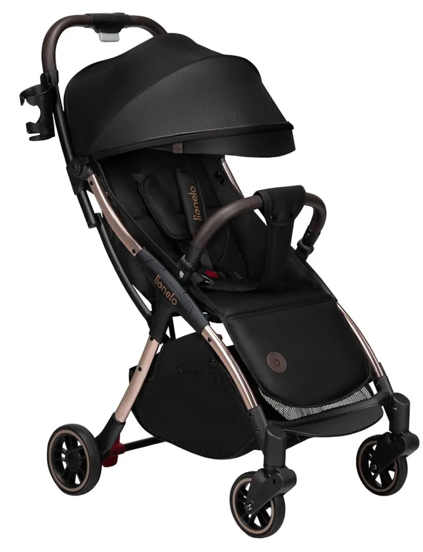 Carucior de plimbare Lionelo Julie One (Black/Gold)