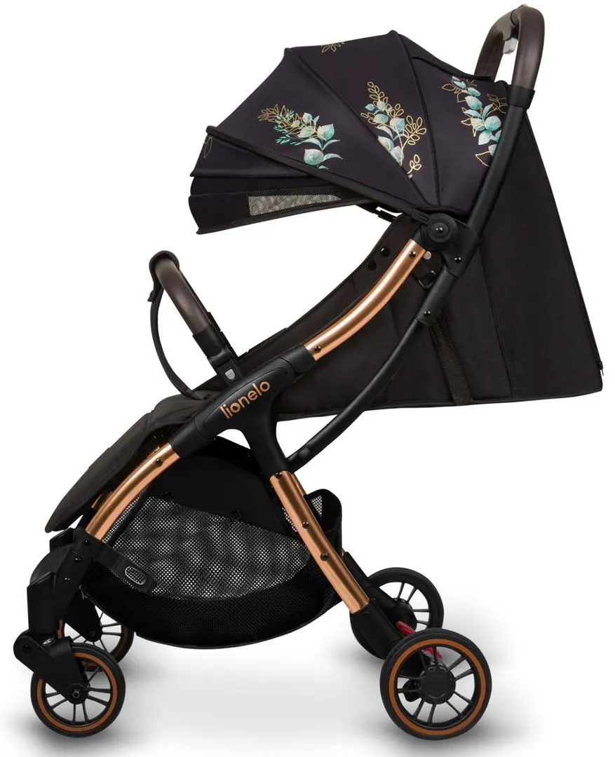 Carucior de plimbare Lionelo Julie One Golden Moments (Black)