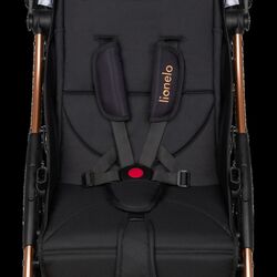 Carucior de plimbare Lionelo Julie One Golden Moments (Black) Thumb