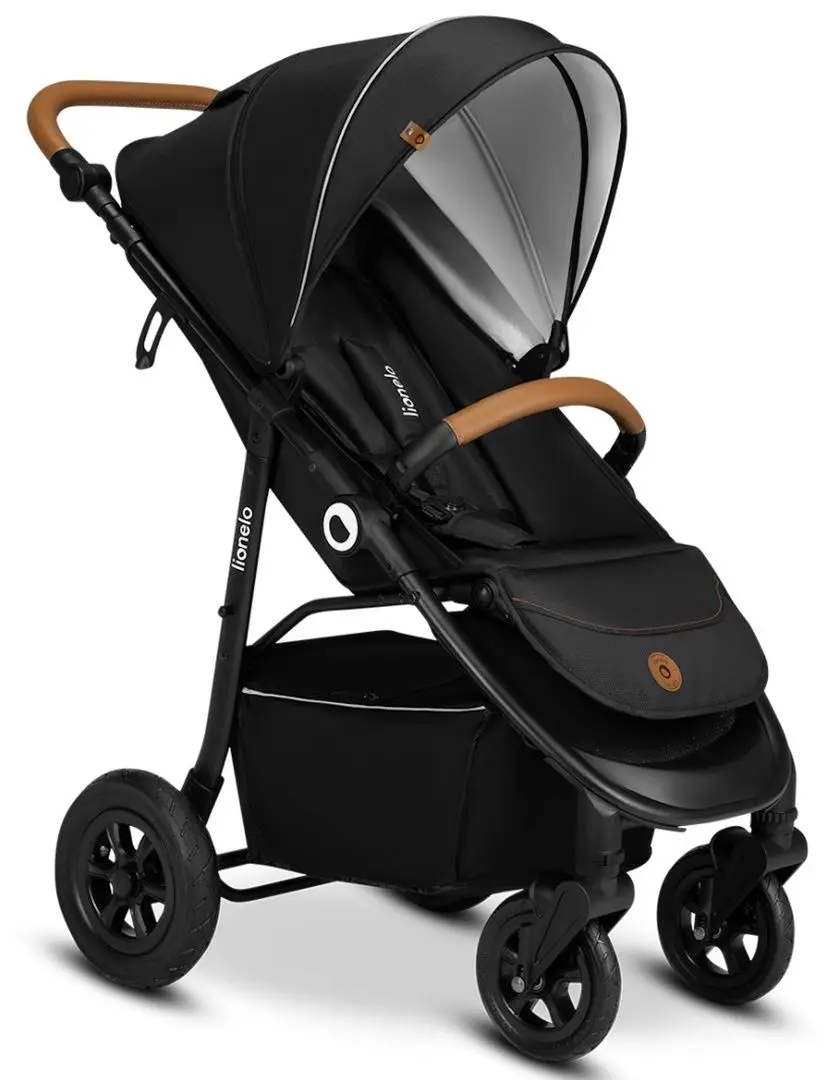 Carucior de plimbare Lionelo Natt (Black/Onyx)
