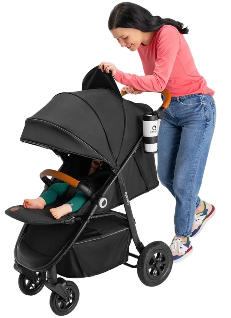 Carucior de plimbare Lionelo Natt (Black/Onyx)