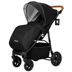 Carucior de plimbare Lionelo Natt (Black/Onyx)