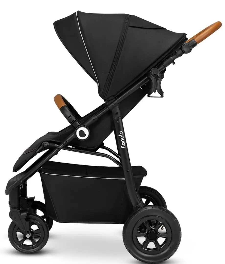 Carucior de plimbare Lionelo Natt (Black/Onyx)