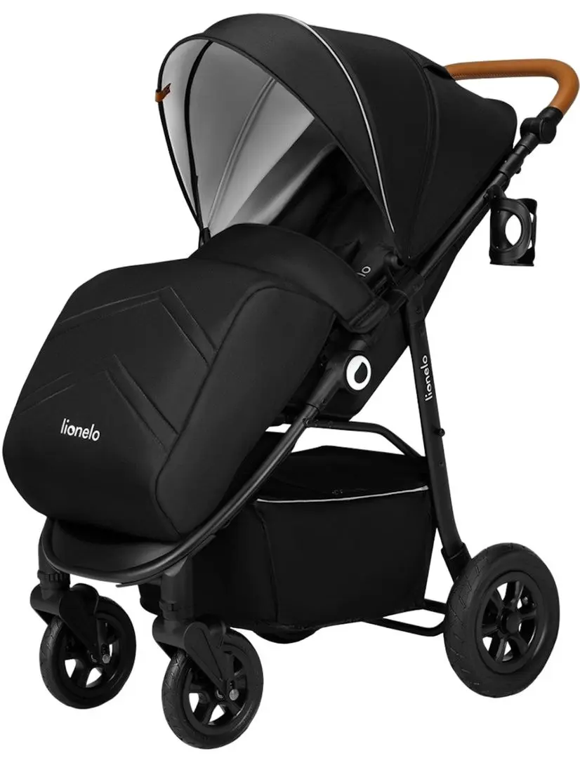 Carucior de plimbare Lionelo Natt (Black/Onyx)