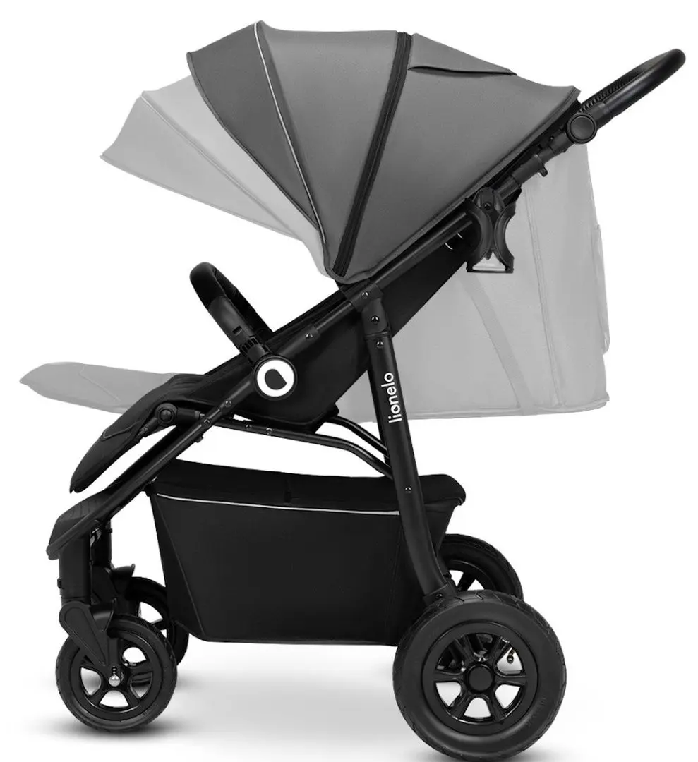 Carucior de plimbare Lionelo Natt (Grey Stone)