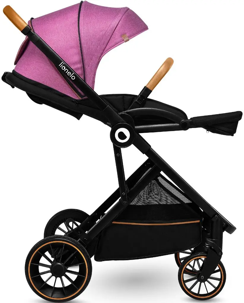 Carucior pentru plimbare Lionelo Riya (Pink-Violet) - 4