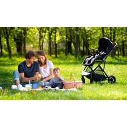 Carucior pentru plimbare Lionelo Riya (Pink-Violet) Thumb