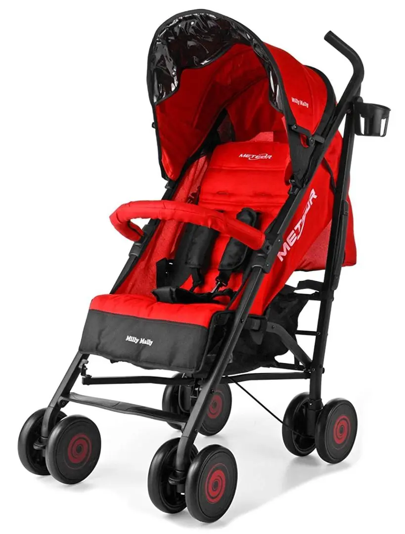 Carucior de plimbare Milly Mally Meteor (Red)