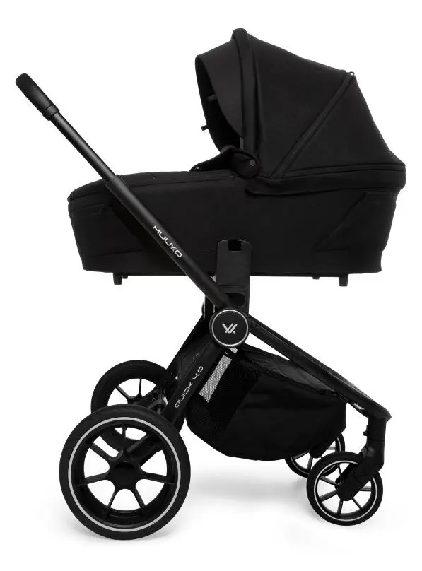 Коляска модульная 2в1 Muuvo Quick 4.0 (Black) - 2