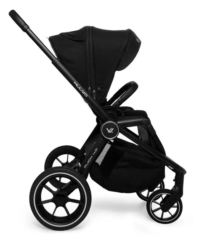Коляска модульная 2в1 Muuvo Quick 4.0 (Black) - 3